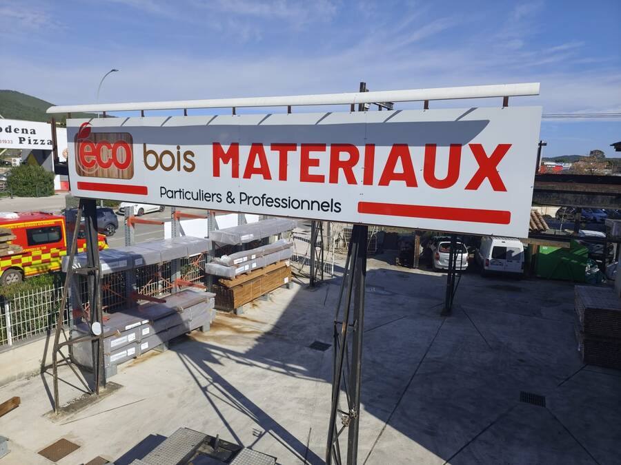 Panneau grand format Eco Bois Matériaux
